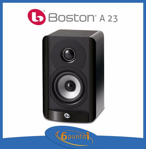 Parlantes Boston Acoustics A 23 - Negro - 6 Cuotas S/i