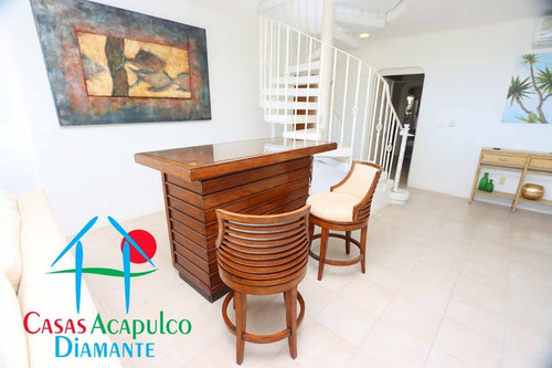 Imagen 13 de 30 de Cad Océano Playa Fortuna Ph 7. Roof Garden Con Palapa, Sala, Comedor, Asador Y Alberca Para 8 Personas