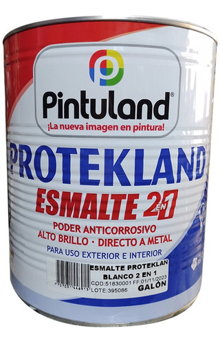 Galón Esmalte Protekland 2 En 1