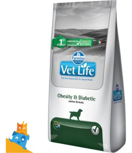 Farmina Vet Life Obesity And Diabetic 10.1kg