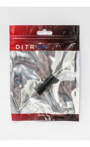Adaptador De Plug 6,3mm(h) A Plug 3,5mm(m) Ditron