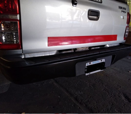Paragolpe Tras. Toyota Hilux 2005 A 2015 Recto Negro