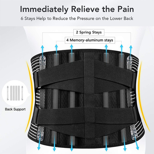 Cinturón De Soporte Para Hacer Ejercicio Correr Lumbar