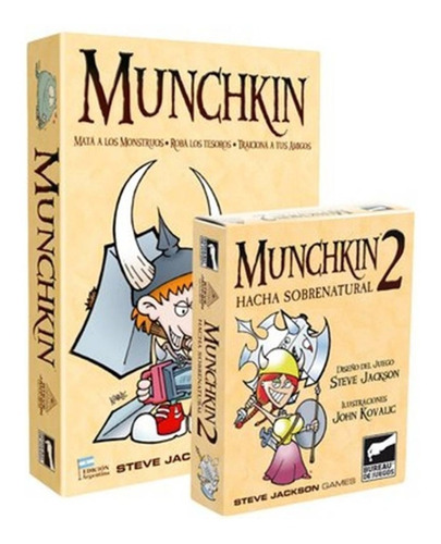 Combo Munchkin + Expansión Juego De Mesa Bureau Palermo