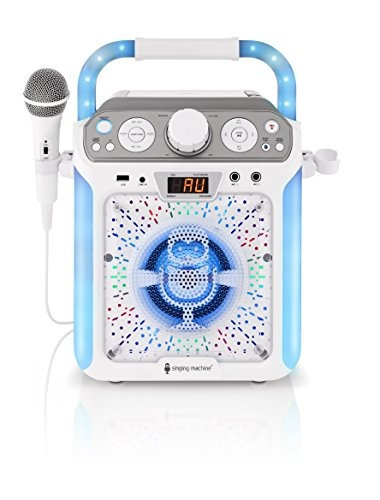 Singing Machine Sml682btw Groove Cube Cdg Karaoke System W