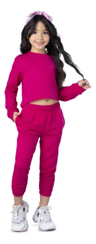 Conjunto Infantil Bebés Fucsia Mp 87285
