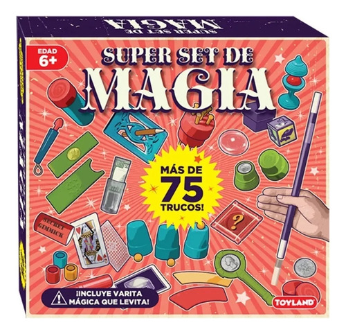 Super Set De Magia Juego 75 Trucos Juguete Mago Playking