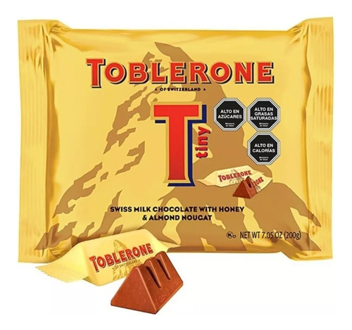 Toblerone Chocolate De Leche Mini (24 Unidades)