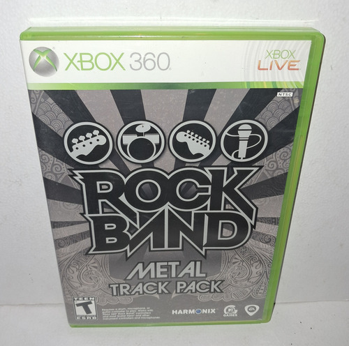 Rockband Metal Track Pack Videojuego Xbox 360 +++