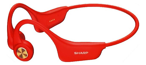 Sharp Auriculares Iresistentes Al Agua Rojos Hp-bc50 (rd) Bt Color Rojo