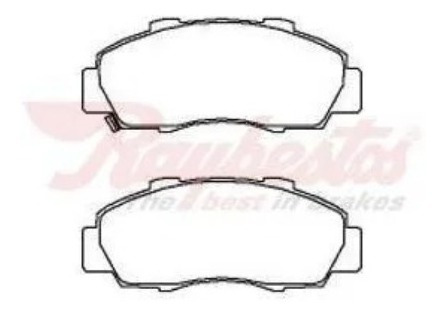 Raybestos Balata Semi-metalica Para Accord Coupe/sedan, Cr-v