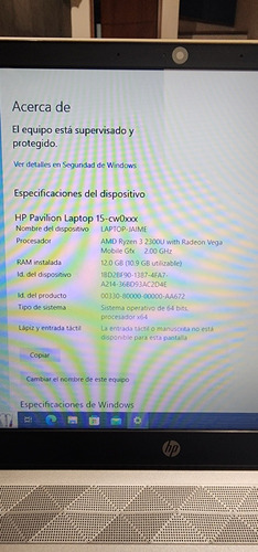 Laptop Hp Pavilion 15