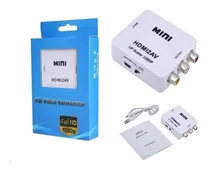 Comprar Adaptador Conversor Convertidor Hdmi A Rca Video Pal \u002F Ntsc