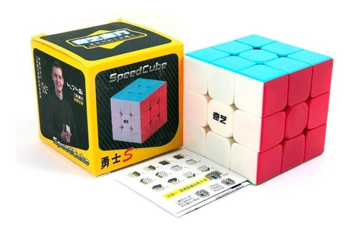 Cubo Rubik Qiyi Warrior S Stickerless Speed 3x3 Original