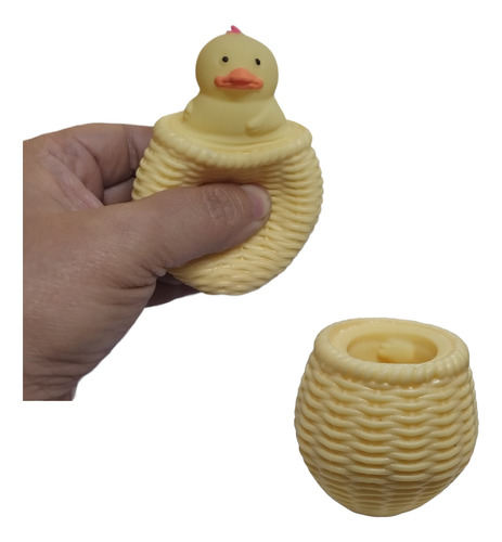 Pollito Squishy Gallina Tea Apretable Fidget Sensorial