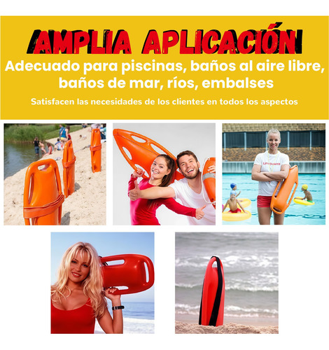 Boya Salvavidas Naranja Flotador Salvavidas