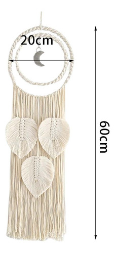Tapiz De Atrapasueños De Macramé Tejido A Mano Para Colgar