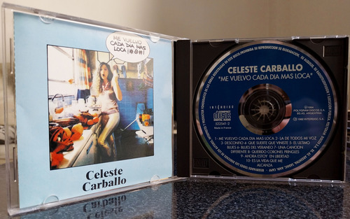 Cd Celeste Carballo - Me Vuelvo Cada Dia Loca- Exc - Edfargz