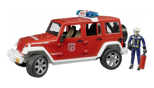 Bruder 02528 Jeep Wrangler Unlimited Rubicon Fire Dept