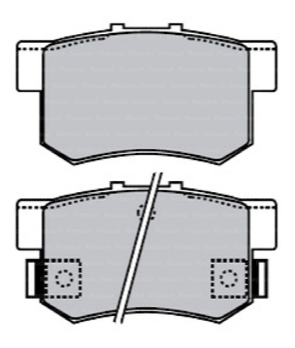 Pastillas De Freno Traseras Rover 620 Gsi 2000cc 1995