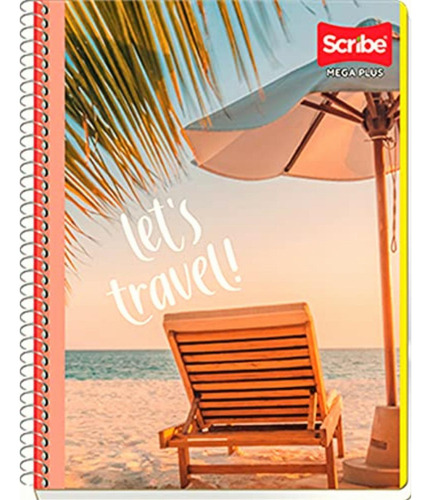 Scribe, Mega Plus, Cuaderno Profesional Espiral Sencillo De