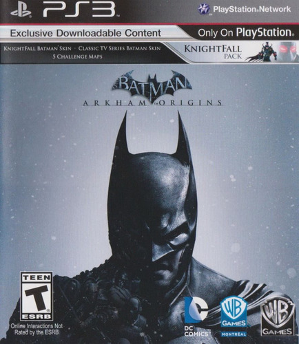 Batman Arkham Origins Usado Playstation 3 Físico Vdgmrs