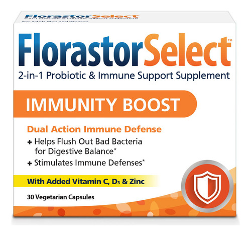 Florastor Select Immunity Boost Suplemento Diario De Apoyo I