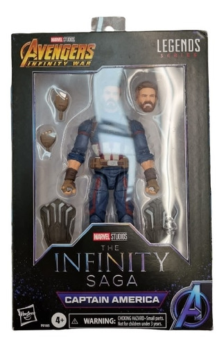 Figura Capitán America Infinity Saga Legends Series 