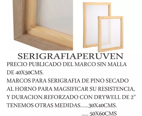  Marcos de bastidores de lienzo para manualidades, Madera  Sólida, Marrón, 16x20 : Arte y Manualidades