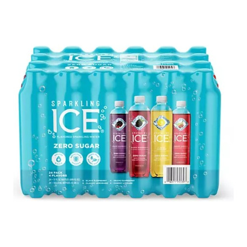 Agua Mineral Sparkling Ice Paquete Surtido 24 Sin Azúcar