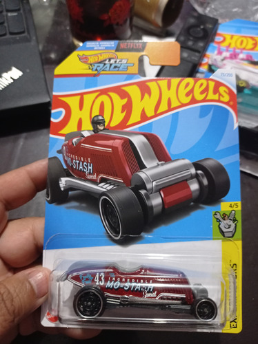 Hot Wheels 2024 Carrito Mo-stash Rojo Caja C 