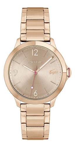 Reloj Lacoste Mujer Acero Baño Oro Rosa 2001332 Moonball