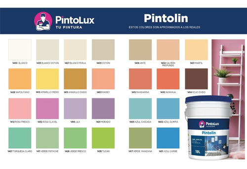 Pintura Pintolux Pintolin 19 Litros Vinil Acrílica