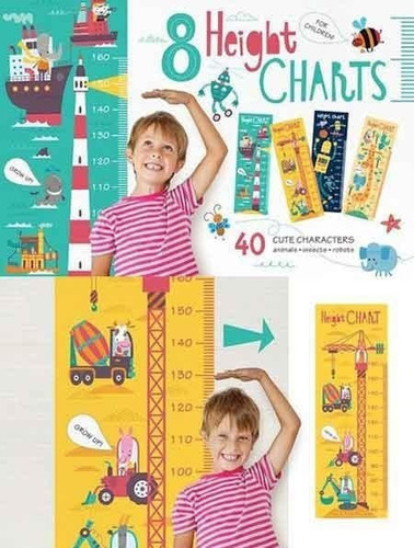 Kit Imprimible Tablas De Alturas Para Niños                