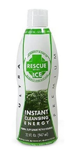 Rescue Detox Ice Bebida Antidoping Te Verde