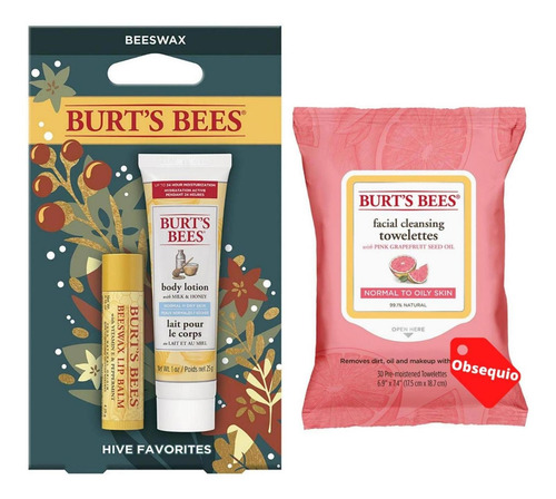 Imagen 1 de 9 de Aceite Uni Hive Favorites Display - Beeswax Burt's Bees