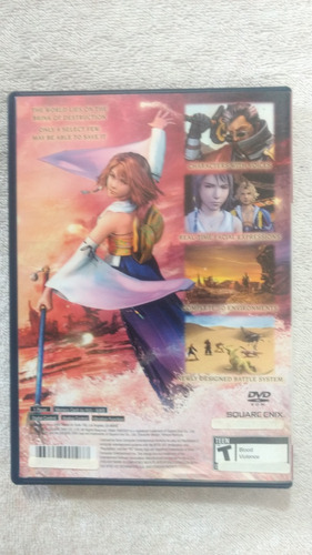 Final Fantasy X Para Playstation 2 Ps2 Oportunidad..!! (Usado)