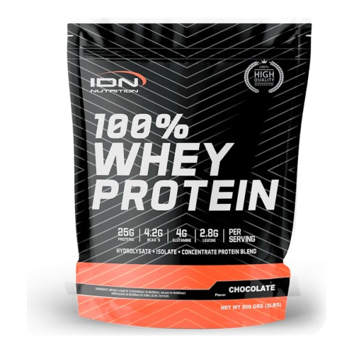 100% Whey Protein Bolsa 2lbs - Idn Nutrition
