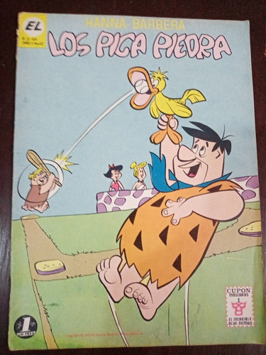 Los Pica Piedra No.40 Comic Hanna Barbera Año-1969 El