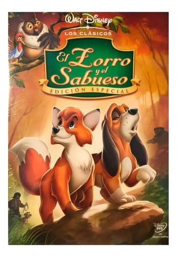 Dvd El Zorro Y El Sabueso - Clásicos Walt Disney (Usado)