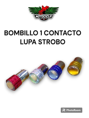 Bombillo 1 Contacto Lupa Estrobo