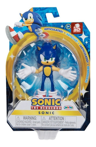 Sonic Hedgehog 30 Aniversario - Personaje Mini Sonic 6cm
