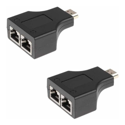 Extensor Hdmi Rj45 Dual Hdtv Ps3 Cat5e/6 1080p Extensor