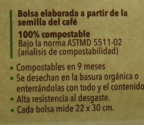Bolsa Para Recolección De Heces De Mascota Biodegradable