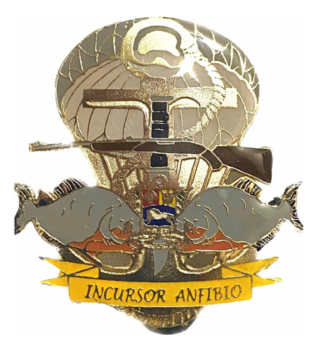 Insignia Incursor Anfibio Infanteria De Marina Arv