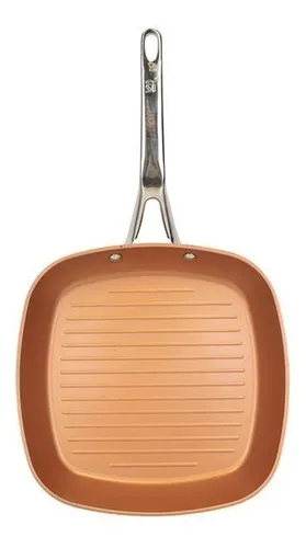 Sarten Asador Origen 28cm Aluminio Forjado Sg-6318 Bergner
