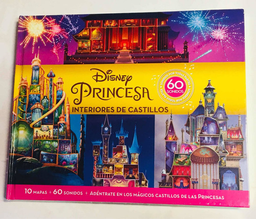 Libro Disney Princesa Interiores De Castillos