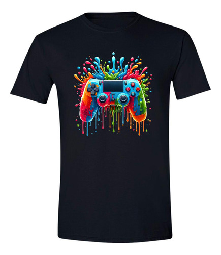 Playera Hombre Gaming Psicodélico 000008n