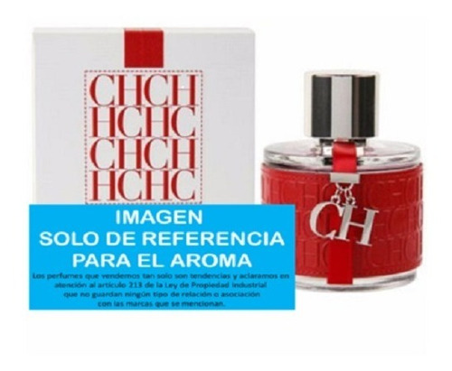 6 Perfumes Contratipo Ch Carolina   Feromonas 34% Fijación