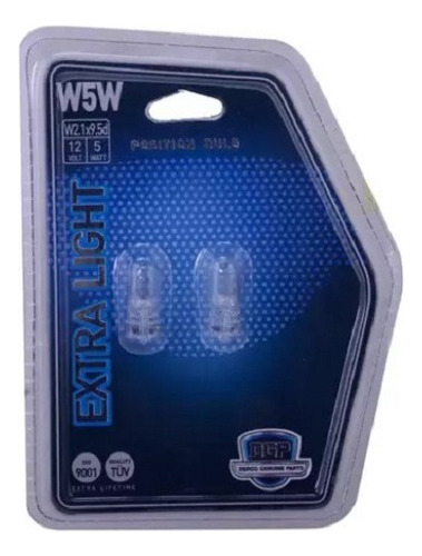 Ampolleta Cola De Pez T10 W5w 12v 5w W2.1x9.5d Dgp